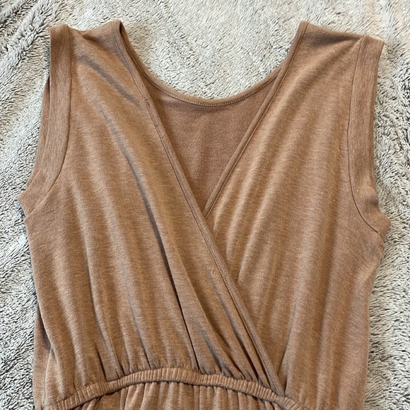 Carole Christian Camel Tan Romper - Picture 7 of 10